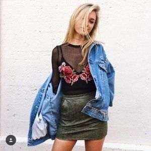 LF Mint Vanilla Vegan Skirt